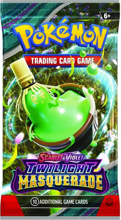 Immagine prodotto Pokémon Twilight Masquerade (Inglese, Pacchetto Booster)