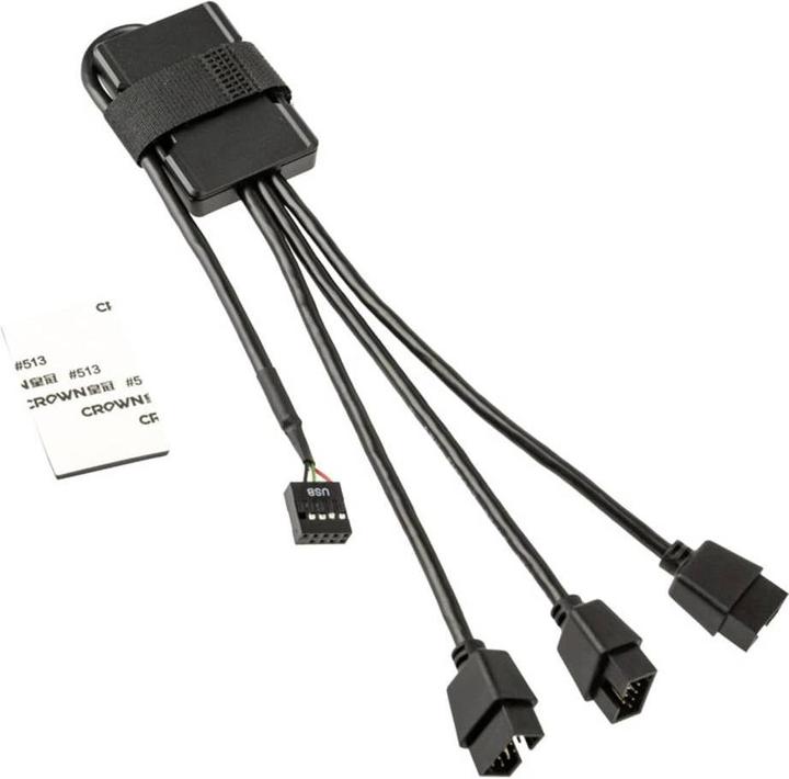 Actual product image Lian-Li PW-U2HB USB Converter 1 USB to 3 USB