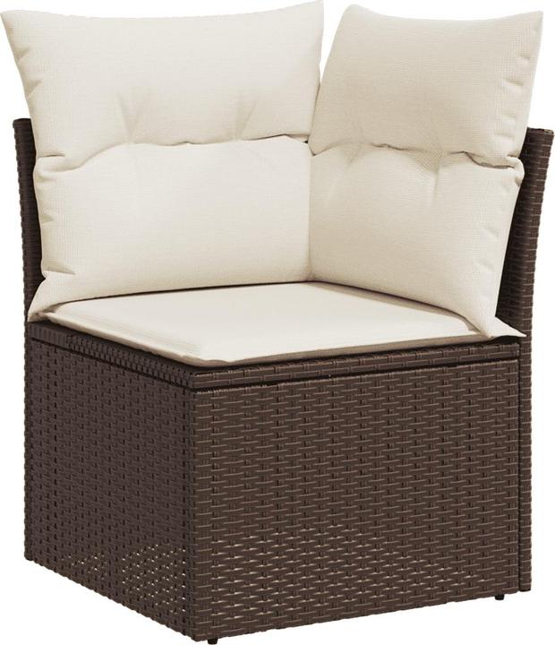 Immagine prodotto VidaXL Mobili da giardino Set di divani Set da giardino 7 pezzi Marrone