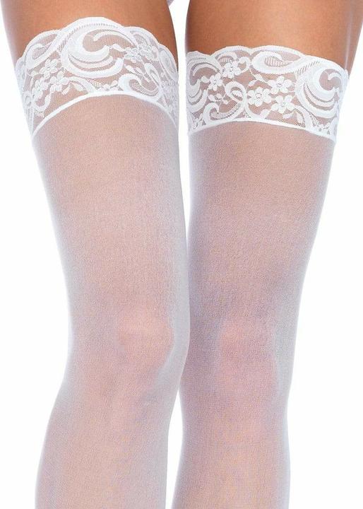 Immagine prodotto Leg Avenue Calze a bretelle con pizzo (46, 47, 48, 49, 50)