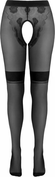 Actual product image Cottelli Collection Crotchless pantyhose (3)