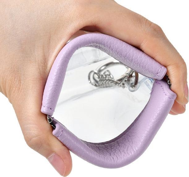 Actual product image Disney Young Oyster with carabiner Clear Spring Mouth - Cosmetic bag