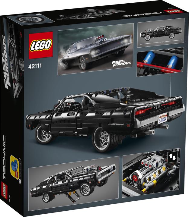 Produktbild LEGO Dom's Dodge Charger (42111, LEGO Technic)