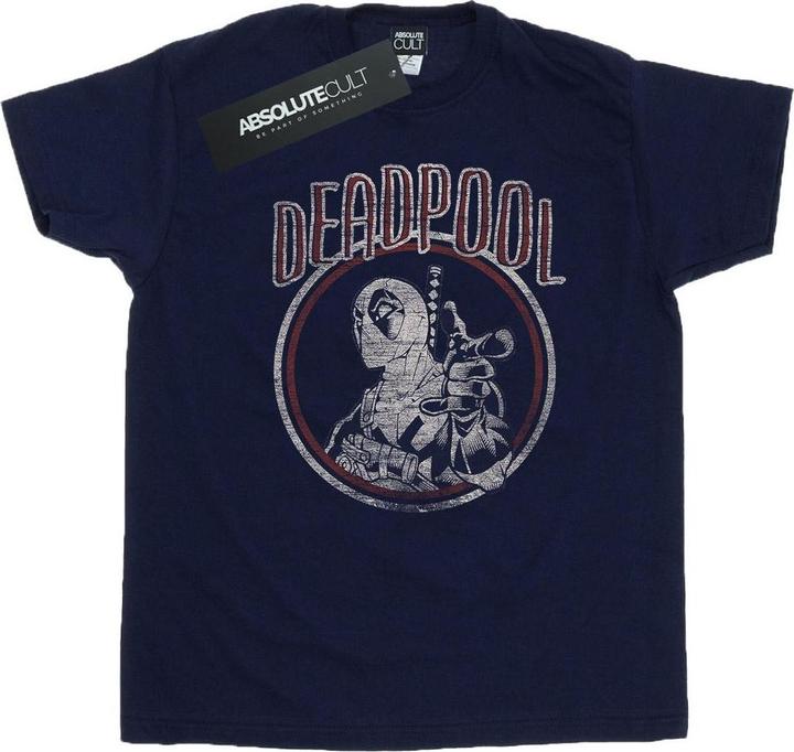 Produktbild Deadpool Vintage Circle TShirt (XXL)