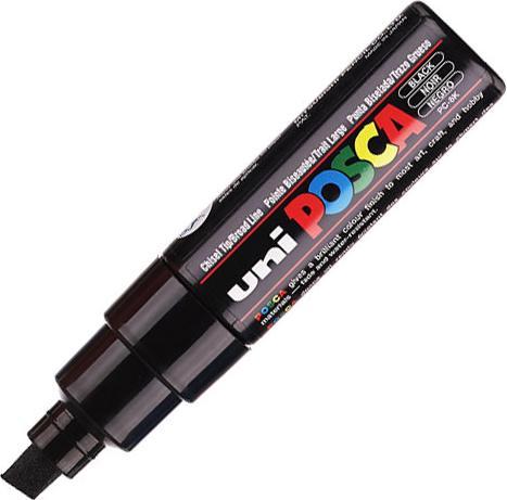 Produktbild Posca Marker PC-8K Keilspitze (Mehrfarbig, 8 mm, 4 x)