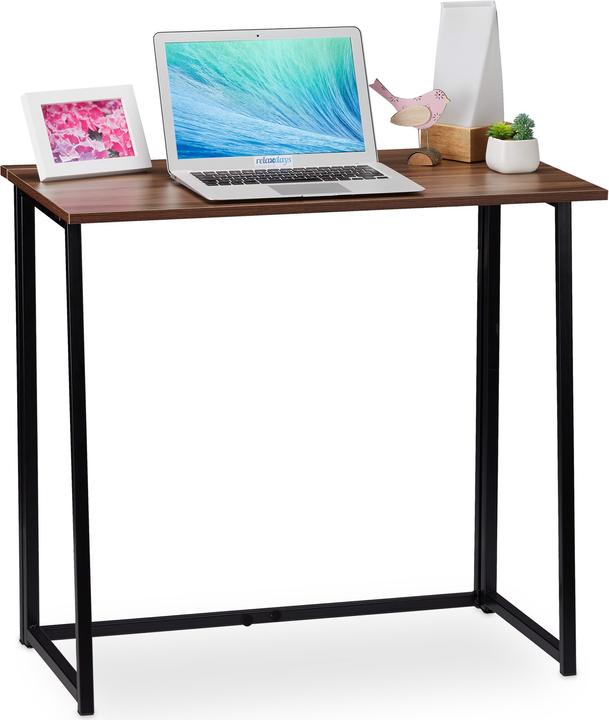 Actual product image Relaxdays Foldable Desk (80 x 45 x 74.5 cm)