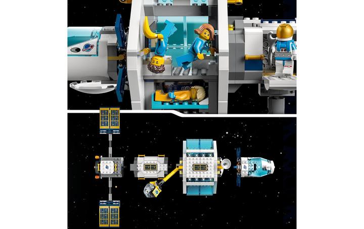 Productafbeelding LEGO Maanruimtestation (60349, LEGO Stad)