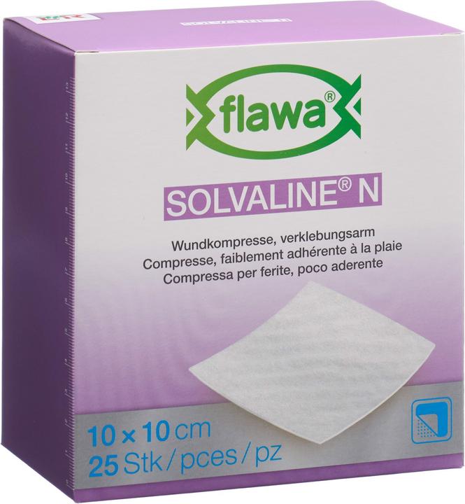 Immagine prodotto Flawa Solvaline N Kompressen 10x10cm steril