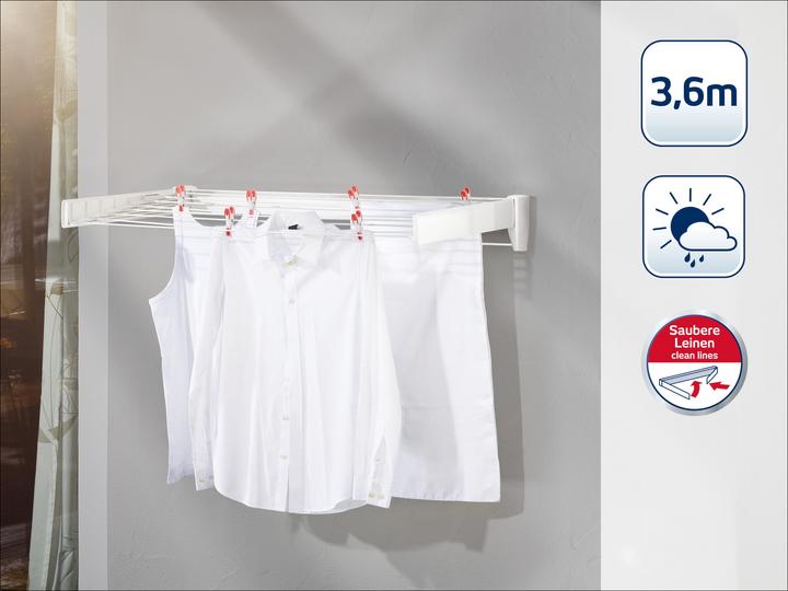 Immagine prodotto Leifheit Asciugatrice a parete Telegant 36 Protect Plus (3.60 m)