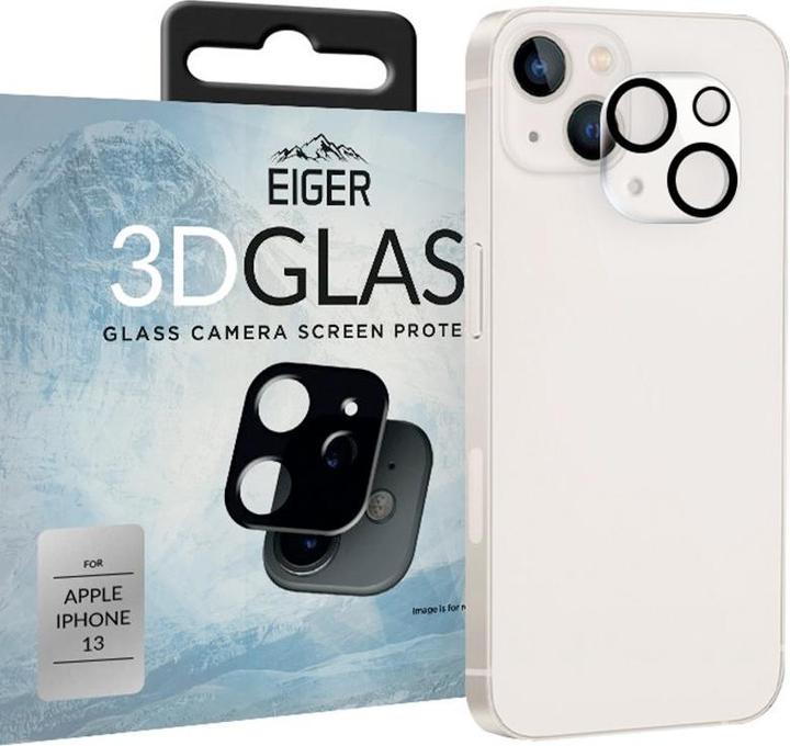 Actual product image Eiger Mountain Glass Lens (1 Piece, Apple iPhone 13)