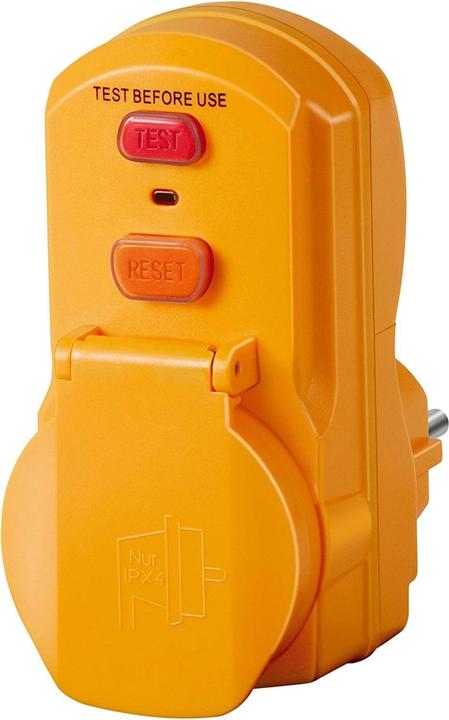 Brennenstuhl Persoonlijke beschermingsadapter BDI-A 2 30 IP54 (CEE 7/4)