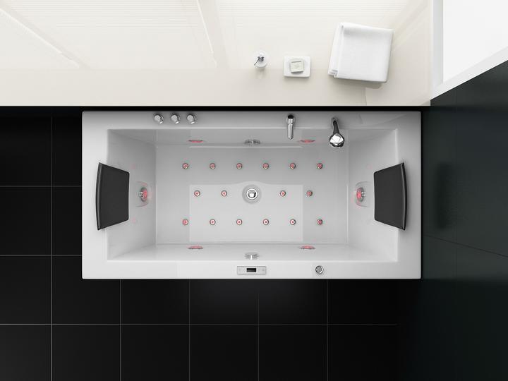 Actual product image Jet-Line Jacuzzi Villa Eugenie white (183 cm)