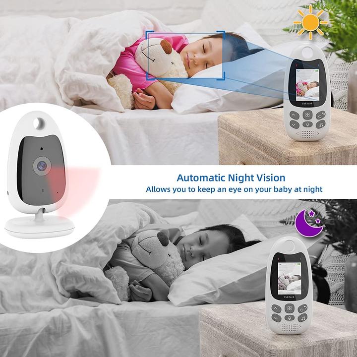 Actual product image TakTark Baby Monitor with Camera 2inch (Video & Audio, 260 m)