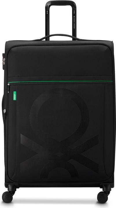 Delsey Paris x United Colors of Benetton Color Block 4 Rollen Trolley L 77 cm mit Dehnfalte (114 l, XL (ab 115l))