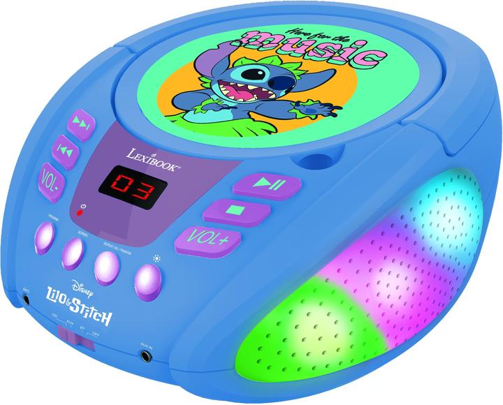 Immagine prodotto Lexibook Lettore CD Bluetooth® Stitch con luci (RCD109D)