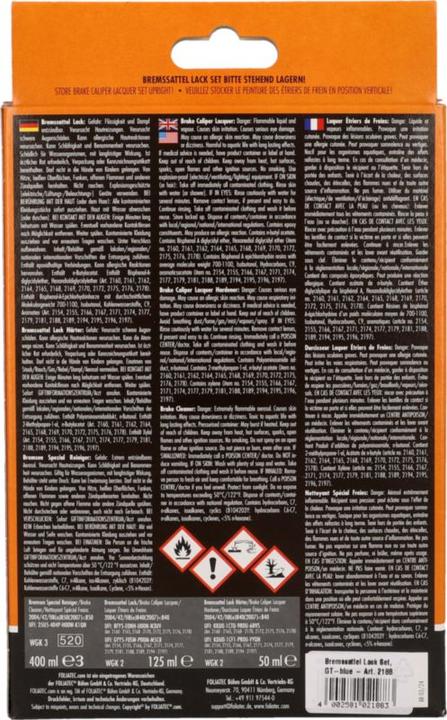 Image du produit Foliatec Peinture pour étrier de frein