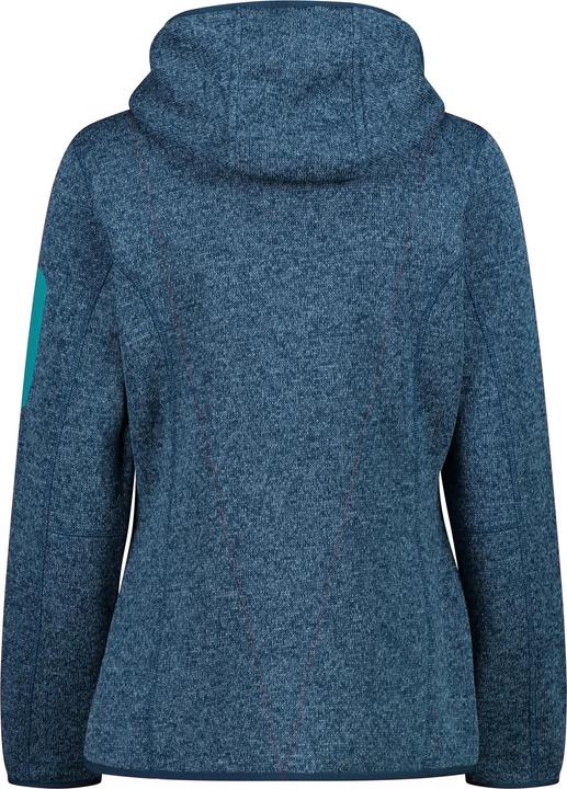 Actual product image CMP Campagnolo Women's Jacket Fix Hood Jacquard Knitted 3H19826 (36)