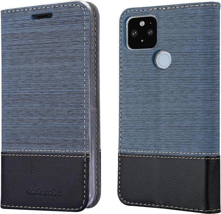 Actual product image Cadorabo Book Jeans Optics Cover (Google Pixel 5 XL)
