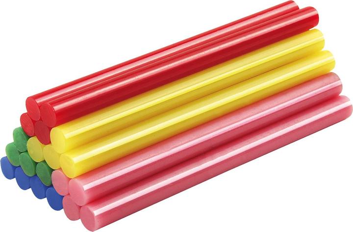 Actual product image Mannesmann Low temperature hot glue sticks, set of 20