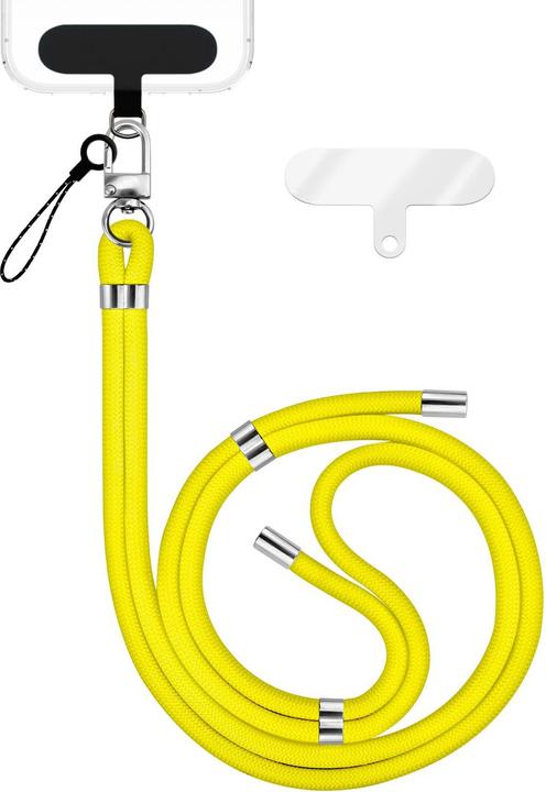 Produktbild Nalia HoldMe Lanyard Handykette – Universal Trageband für Smartphones - Verstellbar, Soft & Elastisch