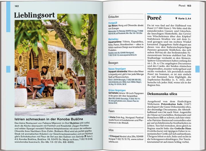 Immagine prodotto Reise-Taschenbuch Reiseführer Slowenien & Istrien (Tedesco, Daniela Schetar, 2024)