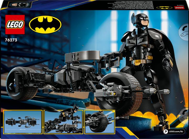 Image du produit LEGO Figurine de construction Batman avec le Batpod (76273, LEGO Super Mario)