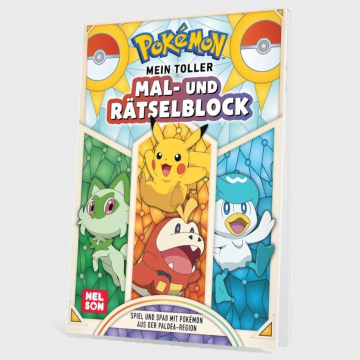 Image du produit Pokémon: Mein toller Mal- und Rätselblock