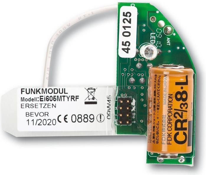 Actual product image Busch-Jaeger Alarm module RF for smoke detector 6833/01-84