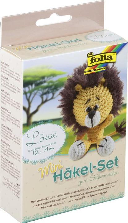 Immagine prodotto Folia Mini uncinetto set leone