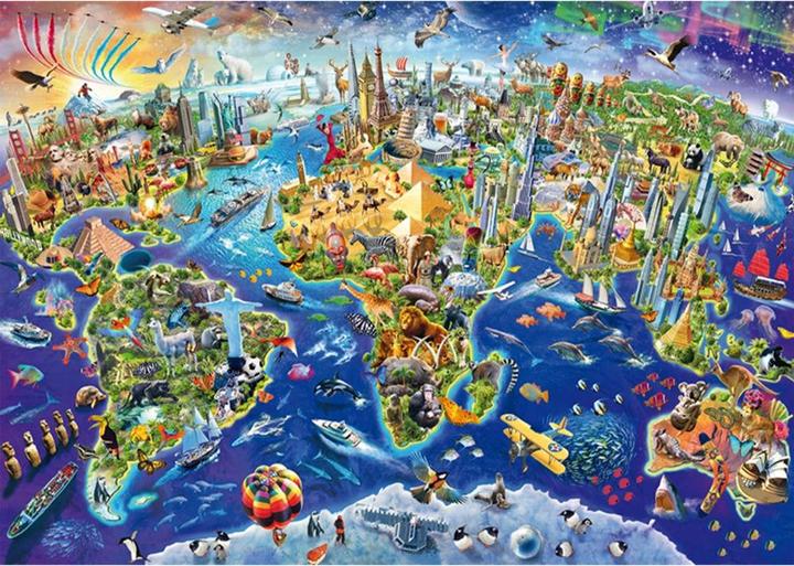 Actual product image Schmidt Spiele Discover our world (1000 pieces)