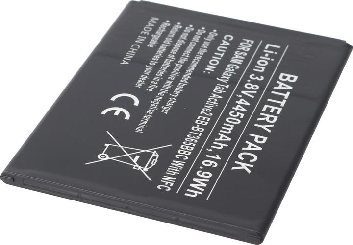 Actual product image AccuCell Battery Samsung Galaxy Tab Active, SM-T365, EB-BT365BBU