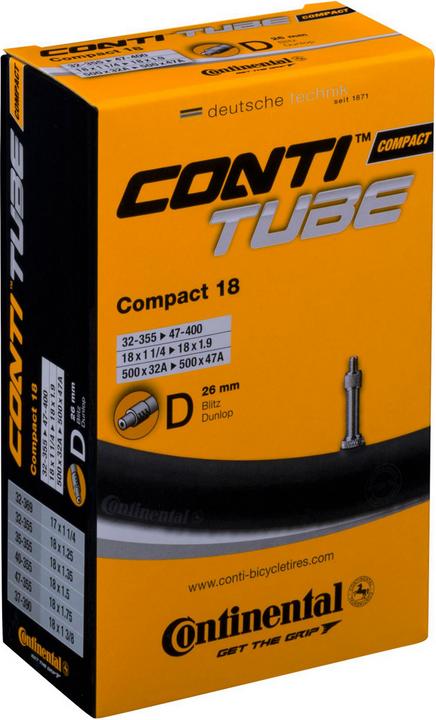 Produktbild Continental Compact 18 (Presta (SV), 18", 40 mm)