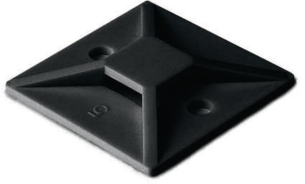 Actual product image HellermannTyton Mount Self Adhesive Typ MB (Fixing loops, 38 mm, 100 pcs.)