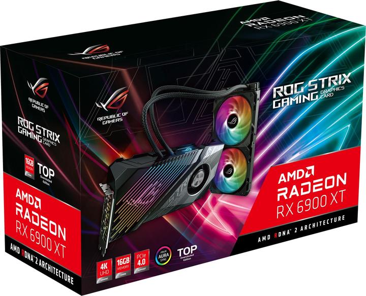 Actual product image ASUS Radeon ROG STRIX LC RX 6900 XT GAMING (16 GB)