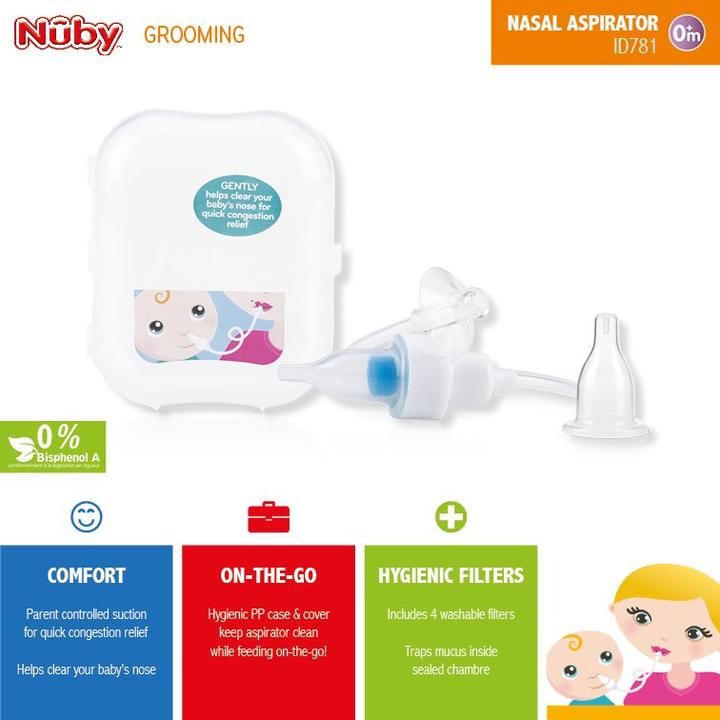 Actual product image Nuby Nasal aspirator