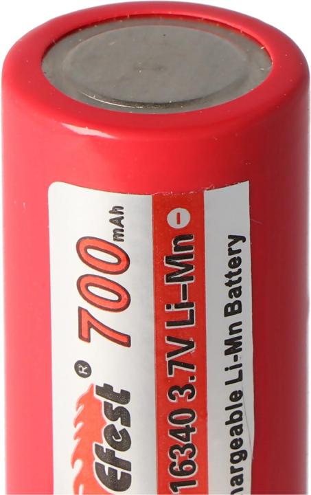 Image du produit Efest IMR16340 V1 (Pluspol flach) (16340, 700 mAh)