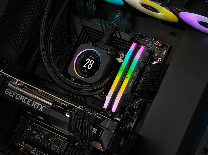 Actual product image Corsair Vengeance RGB (2 x 48GB, 6400 MHz, DDR5 RAM, DIMM)
