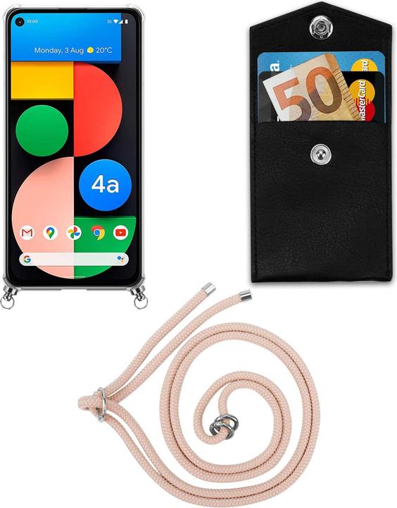 Produktbild Cadorabo TPU Handy Kette SILBER Cover