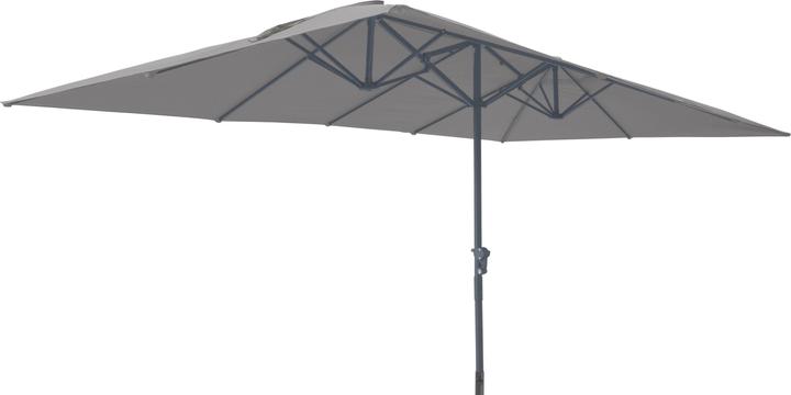 Produktbild Leco Rechteck-Doppelsonnenschirm anthrazit (2.70 m)