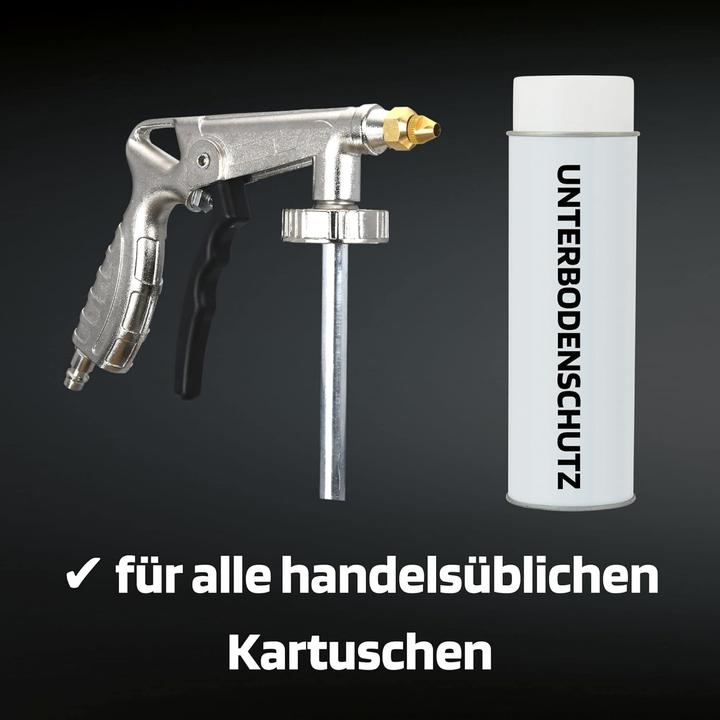 Actual product image SW-Stahl 25050L Druckluft-Unterbodenschutzpistole I 8 bar I Schlauch 500 mm