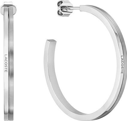 Produktbild Lacoste Timeless hoop earrings Virtua 2040202 (Edelstahl)
