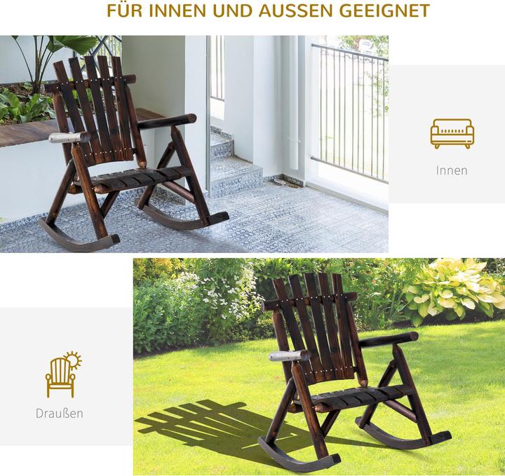 Actual product image Outsunny Rocking chair