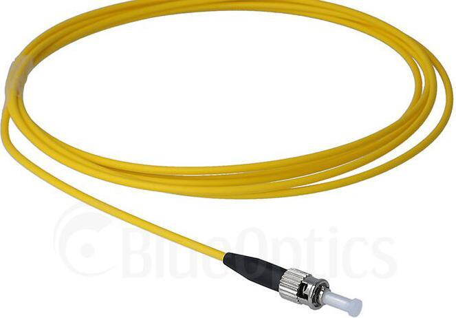Actual product image BlueOptics Simplex fibre optic patch cable ST-PC/E2000-APC Singlemode 15 metres (15 m)