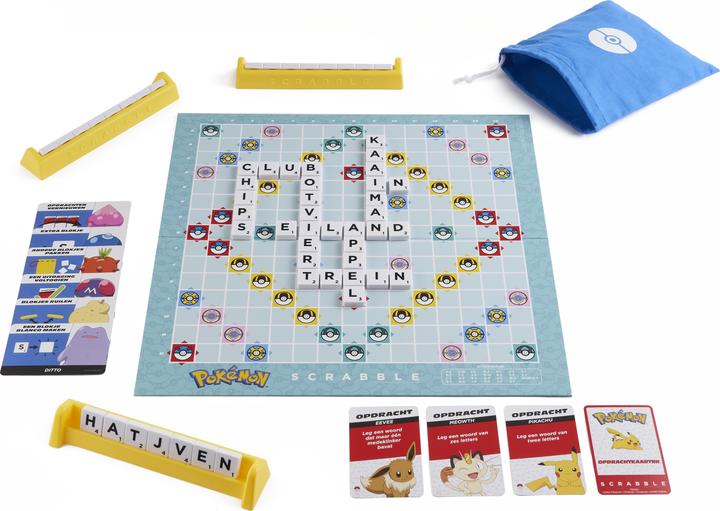 Actual product image Mattel Hxt31 Nl Scrabble Pokemon (Dutch)