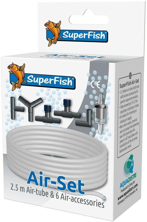 SuperFish Luftschlauch & Zubehör Set