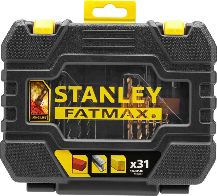 Immagine prodotto Stanley Set di punte nella valigetta (1,5 mm, 2 mm, 2,5 mm, 3 mm, 3,5 mm, 4 mm, 5 mm, 6 mm, 7 mm, 8 mm)