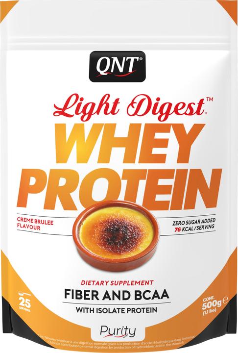 Produktbild QNT Light Digest Whey (Crème brûlée, 1 Stk., 500 g)