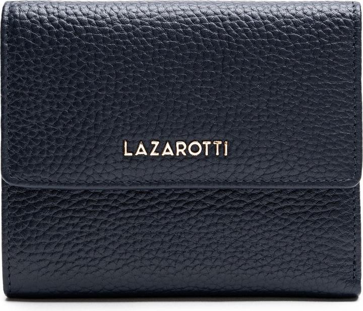 Lazarotti Bologna Leather Geldbörse Leder 12 cm