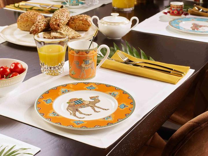 Produktbild Villeroy & Boch Multipack Samarkand Mandarin Frühstücksteller - 6 Stück (6 x, 22.50 cm)