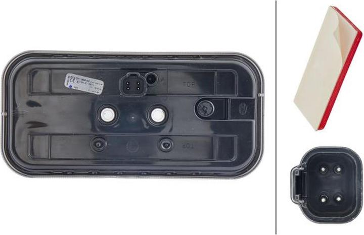 Actual product image Hella Rear light LED for KÄSSBOHRER